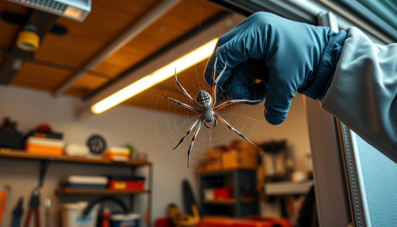 Get Rid of Spiders in Your Garage